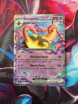 Pokemon Card Gourgeist Ex 41/86 Chaos Rising Near Mint - Image 1
