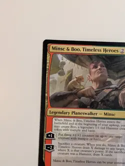 MTG - 1x Minsc & Boo Timeless Heroes - Baldur's Gate - NM - Magic The Gathering - Image 3