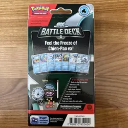 Pokemon TCG Chien-Pao ex Battle Deck NEW SEALED Includes Black Star Promo - Image 2