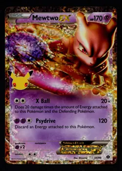 Mewtwo EX 54/99 Celebrations: Classic Collection Classic Collection Pokemon TCG - Image 1