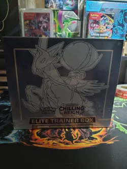 Pokemon TCG: Chilling Reign Elite Trainer Box ETB Ice Rider Calyrex - NEW/SEALED - Image 1