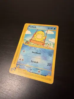 Pokemon Psyduck Aquapolis 104/147 Regular Common English Card 2002 - Image 1