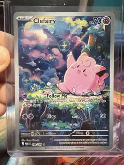 Pokemon TCG Clefairy Illustration Rare FA M/NM 94/88 Perfect Order -Great Center - Image 1