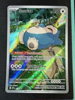 Pokemon Snorlax 051 Sv: Scarlet & Violet Promo Cards Holo - Image 1