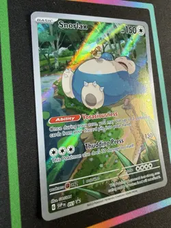 Pokemon Snorlax 051 Sv: Scarlet & Violet Promo Cards Holo - Image 3