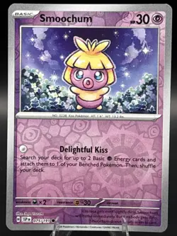 Pokemon TCG - Smoochum - 075/191 - Surging Sparks - Reverse Holo - Image 1
