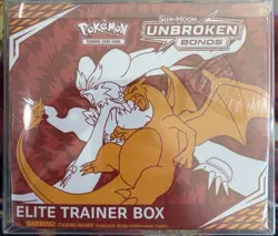 Pokemon TCG Sun & Moon Unbroken Bonds Elite Trainer Box Sealed Tear On Front - Image 1