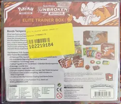 Pokemon TCG Sun & Moon Unbroken Bonds Elite Trainer Box Sealed Tear On Front - Image 4