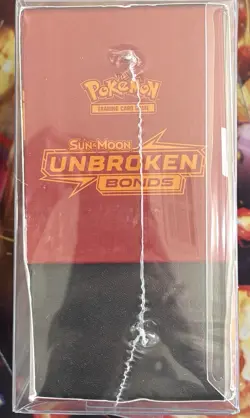 Pokemon TCG Sun & Moon Unbroken Bonds Elite Trainer Box Sealed Tear On Front - Image 5