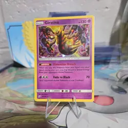 Pokemon Giratina Holo Rare TCG Card 86/236 Sun&Moon Unified Minds - Image 1