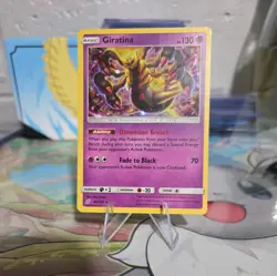 Pokemon Giratina Holo Rare TCG Card 86/236 Sun&Moon Unified Minds - Image 2