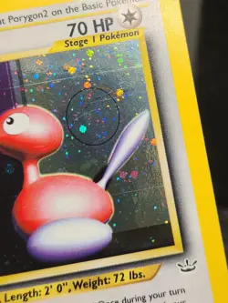 Porygon 2 12/64 Neo Revelation Holo Tcg Card Vintage Pokemon Game Play Trade - Image 2