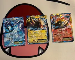 Articuno Zapdos Moltres EX Team Plasma ULTRA RARE SET Pokemon Holo 3 Birds LP/MP - Image 1