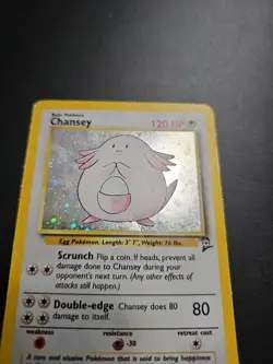 *Chansey!* Pokemon 003/102 Base Set Holo Rare - Image 3