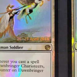 MTG - 2x Dawnbringer Charioteers- Journey Into Nyx - LP/NM Pre-Release Foil 2014 - Image 4