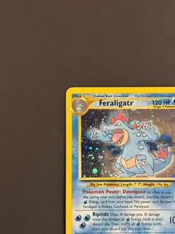 Wizards Pokemon TCG Feraligatr 5/111 Neo Genesis Holo Rare HP120 Eng 2000 - Image 5
