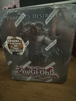 YuGiOh 2012 Prophecy Destroyer Tin New & Factory Sealed USA Print TCG - Image 1