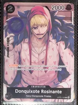 BANDAI DONQUIXOTE ROSINANTE OP02-108 C One Piece TGC OP02 ENGLISH NM/MINT - Image 1