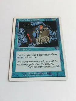 MTG Arcane Laboratory - Seventh (7th) Edition - NM - Vintage Blue - Magic 2001 - Image 3