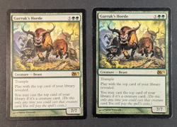 MTG - 2x Garruk's Horde - Magic Core Set 2012 - LP - Rare - Magic The Gathering - Image 1