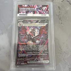 Pokemon TCG Charizard Ex 234/091 Graded ACE 9 Mint - Image 1