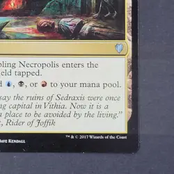 MTG - 1x Crumbling Necropolis - Commander 2017 - NM - Magic the Gathering #244 - Image 4