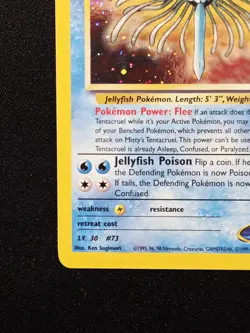 Misty's Tentacruel 010/132 Gym Heroes Holo Rare WoTC Pokemon 2000 LP - Image 5