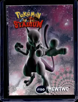 Mewtwo 8/8 #150 Non Holo - Danone Pokemon Stadium SEALED 2000 NM / Pokemon TCG - Image 1