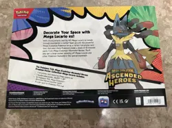 Pokemon TCG Ascended Heroes Mega Lucario Premium Poster Collection *Slight Tear* - Image 3