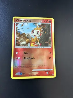 Chimchar 70/127 - Pokemon Platinum - Reverse Holo Rare - Vintage Pokemon - Image 1