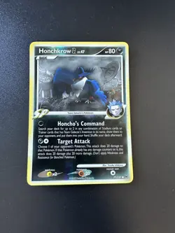 Honchkrow 77/127 - Pokemon Platinum - Reverse Holo Rare - Vintage Pokemon - Image 1