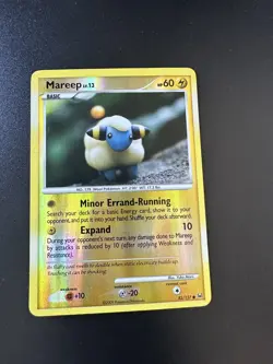 Mareep 82/127 - Pokemon Platinum - Reverse Holo Rare - Vintage Pokemon - Image 1