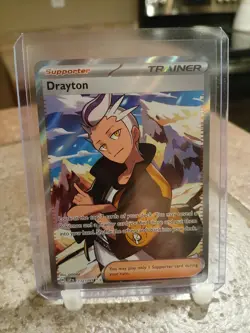 Pokemon TCG Drayton 232/191 Full Art Trainer Surging Sparks ( ONLY 4 JRVISIONS1 - Image 1