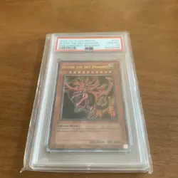 2003 Yugioh Promo #001 Slifer The Sky Dragon English Game Boy Advance PSA 10 GEM - Image 2