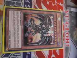 Dragon Sombre Metallique aux Yeux Rouges DUSA fr068 Ultra Rare VF - Image 1