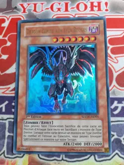 Dragon Zombie aux Yeux Rouges SDZW fr001 Ultra Rare VF - Image 1