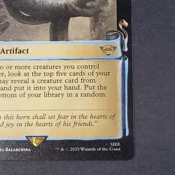 MTG - 2x Horn of the Mark - Lord of the Rings Tales of Middle Earth - NM Surge - Image 5