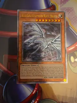 Blue-Eyes Alternative White Dragon (Quarter Century Secret Rare) RA02-EN010 25th - Image 1