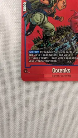 Fusion World Gotenks FS02-03 Super Rare Manga ALT ART Dragon Ball Super NM - Image 3