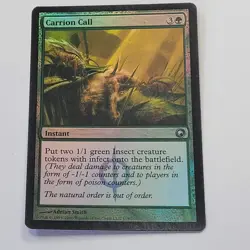 MTG - 1x Carrion Call - Scars of Mirrodin - NM Foil - Magic The Gathering, Green - Image 3