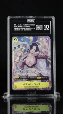 TAG10 Boa Hancock (Alt Art) OP14-112 SR The Azure Sea's Seven ONE PIECE Japanese - Image 1