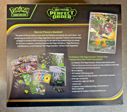 Perfect Order Pokemon Center Elite Trainer Box ETB Mega Evolution Sealed New - Image 2
