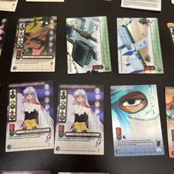 140 + Cards Inuyasha TCG - 7 FOIL RARE Score TetsuSaiga 2004 2005 Vintage Lot - Image 2