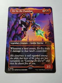 Zo-Zu the Punisher, NON-FOIL - Secret Lair Encyclopedia of Magic A-Z MTG NM Card - Image 1