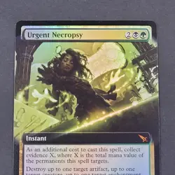 MTG - 1x Urgent Necropsy - Murders at Karlov Manor - Extended Art - NM - Magic - Image 5