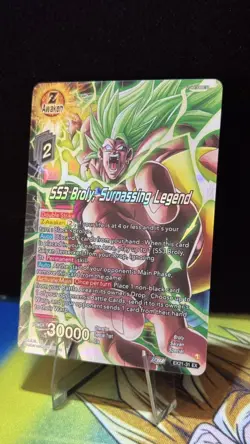 SS3 Broly Surpassing Legend EX21 Z Leader Foil Dragon Ball Super Card Game | NM - Image 3