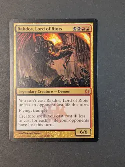MTG - 1x Rakdos Lord of Riots - Return to Ravnica - NM/LP - Magic The Gathering - Image 5