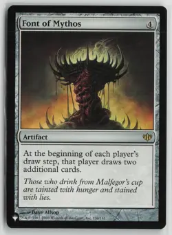 Font of Mythos Lightly Played 136 The List Reprints Magic: The Gathering - Image 1