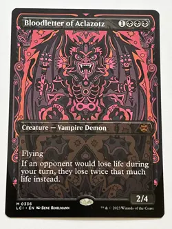 Bloodletter of Aclazotz 336 MTG Ixalan 2023 NM Borderless Non Foil Mythic Rare - Image 4