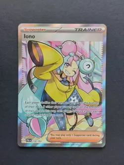 Iono 254/193 Paldea Evolved Pokemon TCG NM - Image 1